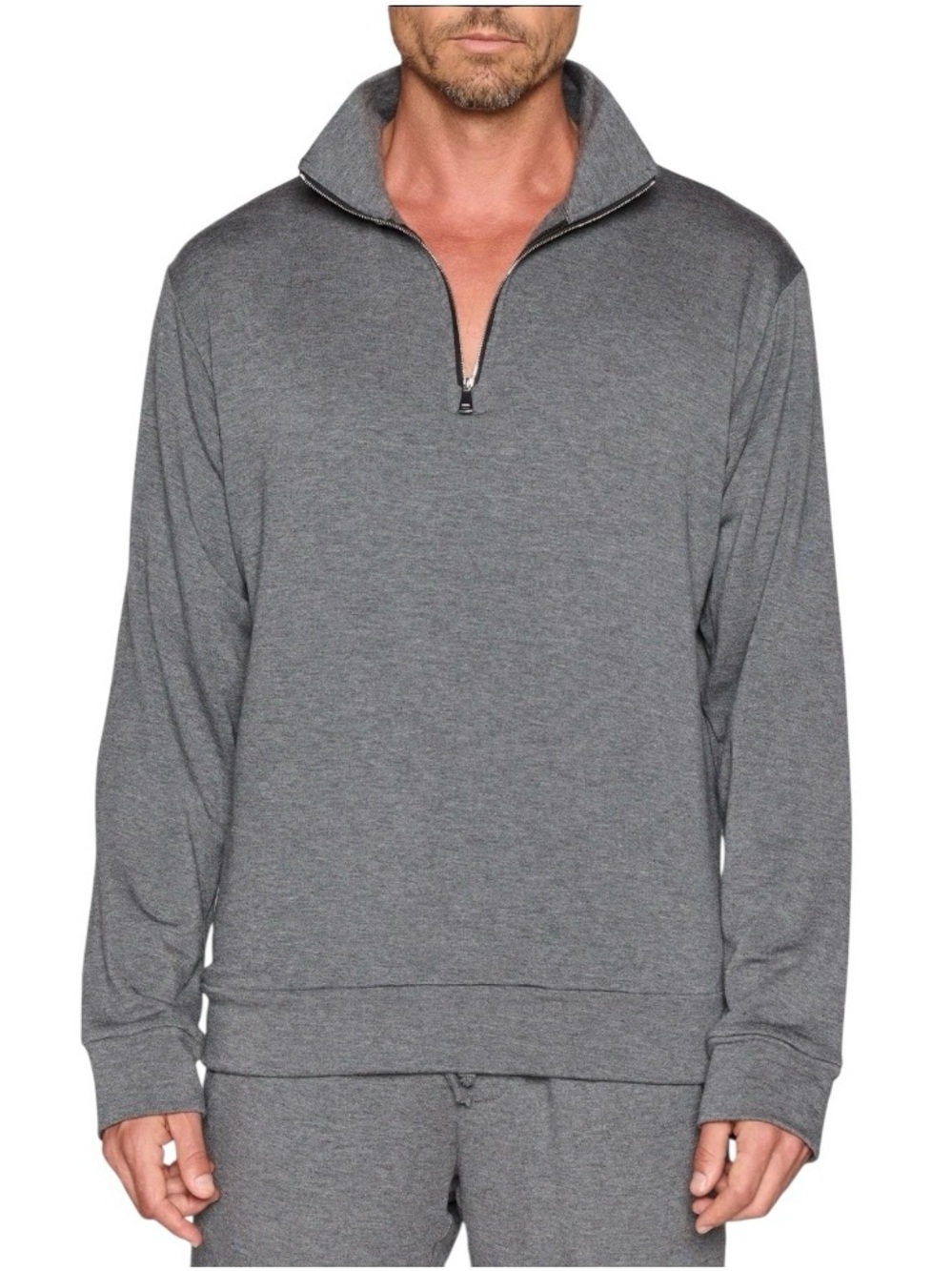 Bleusalt Men’s 1/4 Zip Pullover Shirt Luxury Brand